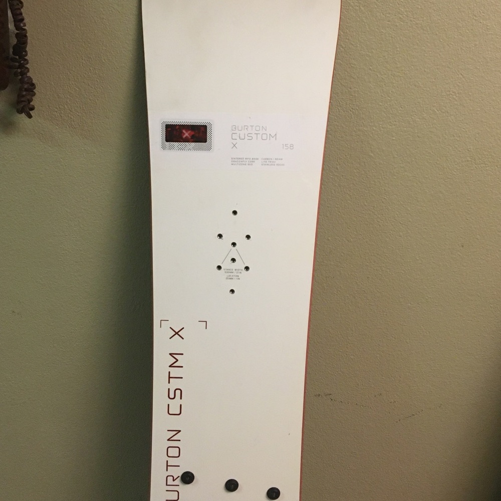 BURTON CUSTOM X 158 (BRAND NEW)